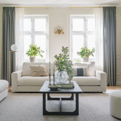 Rowico Home Driscoll sohvapöytä160x70 cm valkopesty tammi